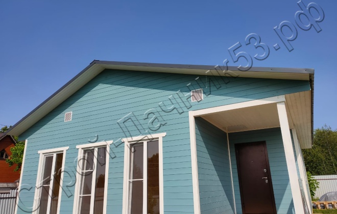 4 Каркасно-щитовой дом Д-23, 8,5х8 м, 68 М², Ленинградская область, Всеволожский район, ДНТ “Поляна-2” (2)